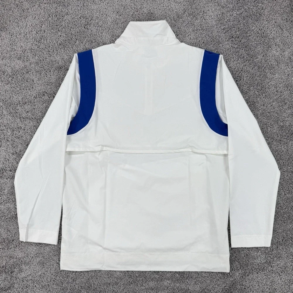 Nike On Field Coaches 1/4 Zip Jacket Men NWT L White Move To Zero Soccer